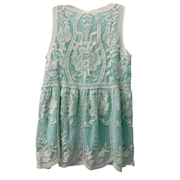 FSL + Apparel Tulle Embroidered Mini Dress - Picture 2 of 4